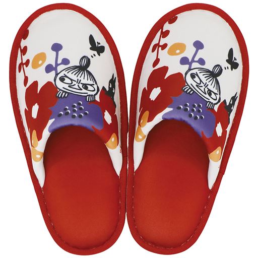 レッド系 (リトルミイ) スリッパ