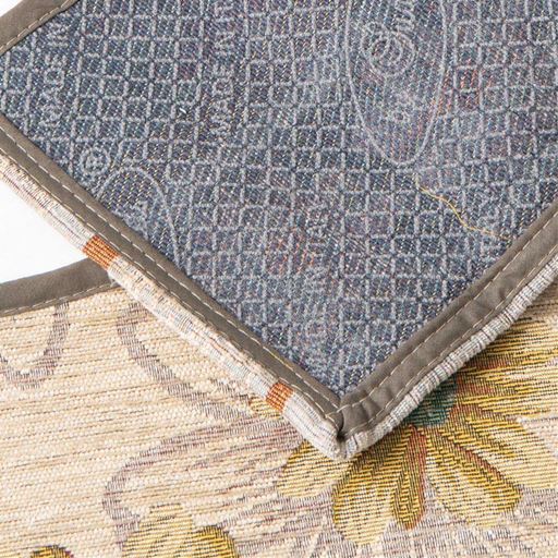 裏面は滑りにくい加工が施されています。