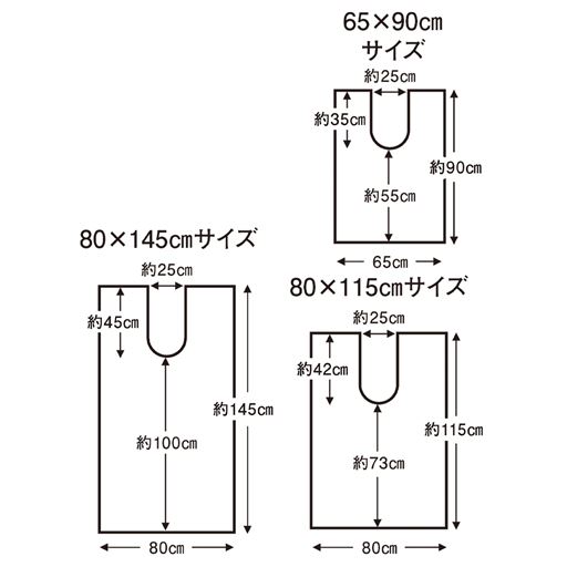 各種サイズ一覧