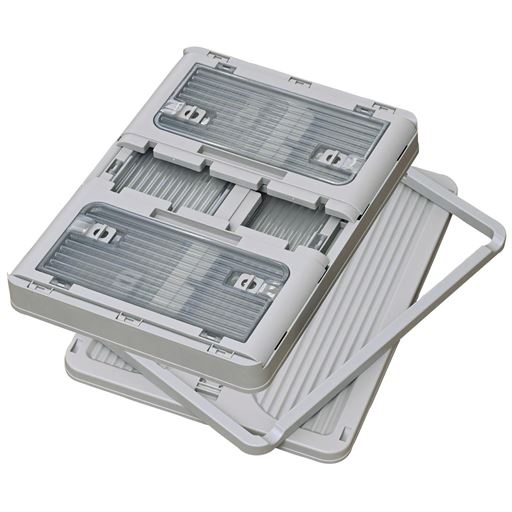 折りたたんでコンパクトに収納!