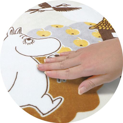 ふんわりやさしい肌ざわり!