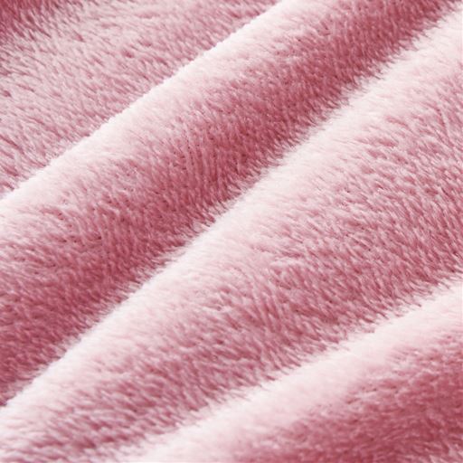 生地拡大(ピンク)<br>なめらかな肌ざわり。