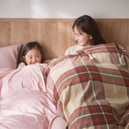 ベージュ<br>綿100%でお子様や化学繊維が苦手な方にもおすすめ。