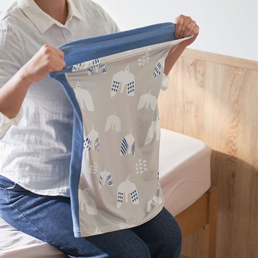 グレー(カモメ)<br>ぐーんと伸びるから着脱も簡単!