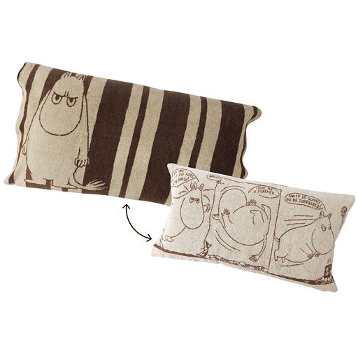 ムーミン柄<br>裏表で柄が違う