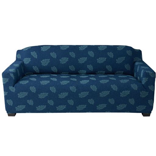 A (モンステラ柄/ブルー)