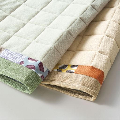 (左から)グリーン、オレンジ