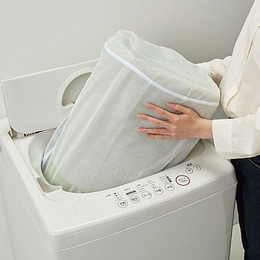 洗濯機で洗えます。