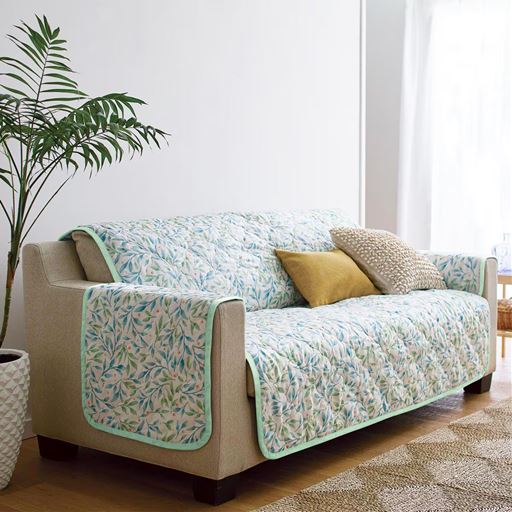 グリーン L (3人掛け用) <br>柄面