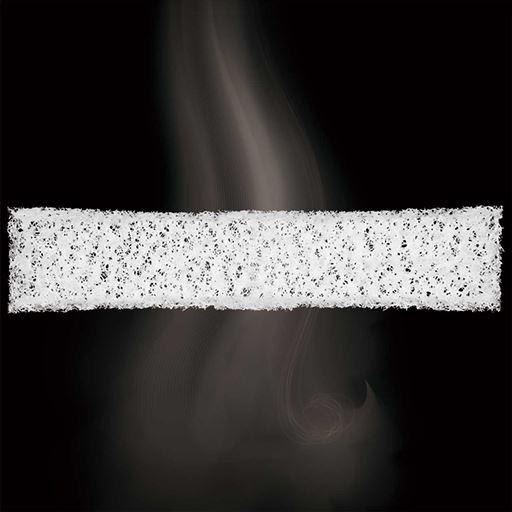 90%以上が空気の隙間で出来ているので、熱がこもりにくいのが特長。