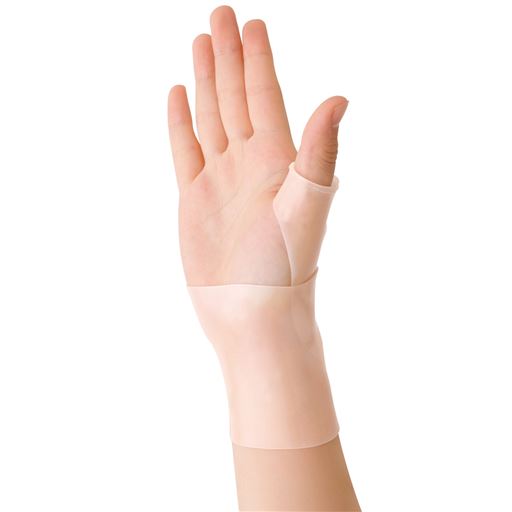 ゲルの吸着力でピタッ!<br>※着用時の物理的なサポートによります。