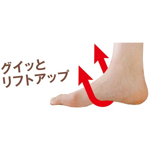 グイッとリフトアップ<br>※画像はイメージです