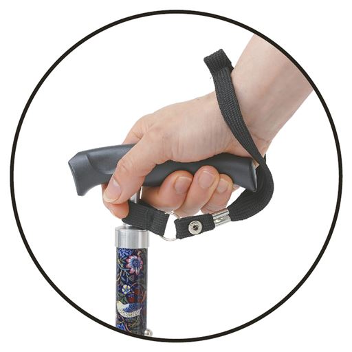 グリップが左右どちらでも握りやすい!