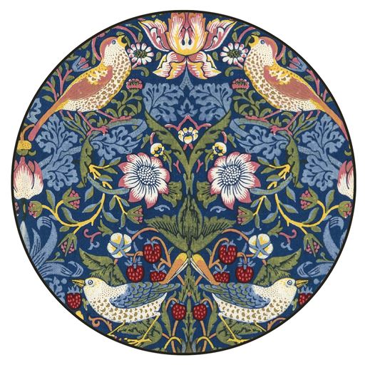 ネイビー 柄アップ