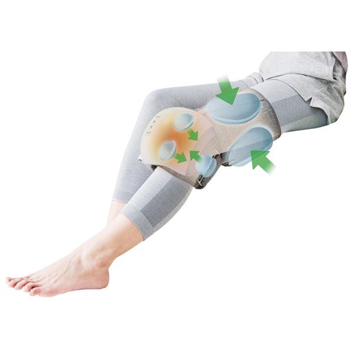 人の手で、もみほぐされるような心地よさ。