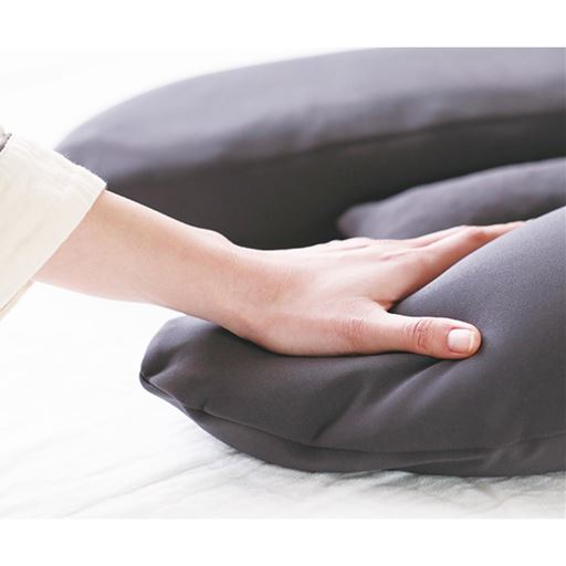 取り外して洗える!つるサラ心地良い専用カバー付き!