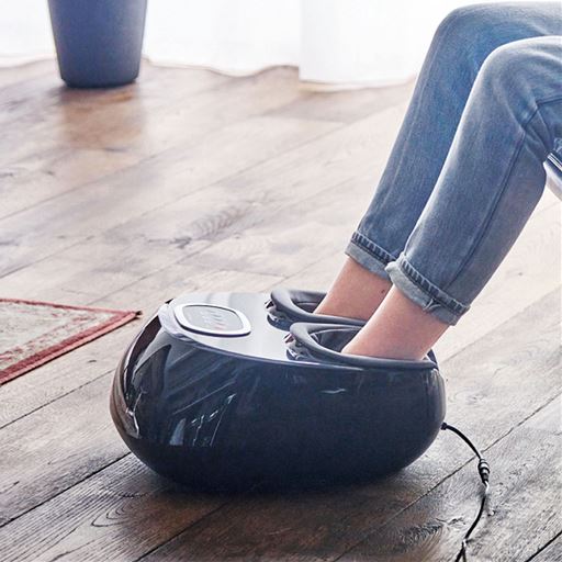 驚くほどパワフルにもみほぐす凝り固まった足裏をリフレッシュ! カバーは洗濯可能