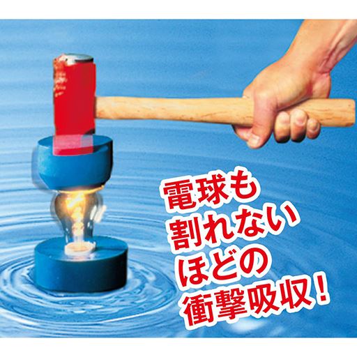 衝撃吸収素材「ソルボセイン」使用 イギリスの医療分野から生まれた「ソルボセイン」はその衝撃吸収力と圧力分散性能を実現する人工筋肉です。