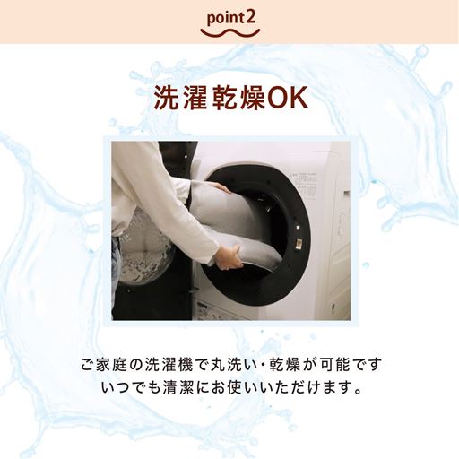 ポイっと丸洗いOK