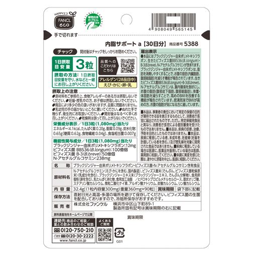 裏面パッケージ