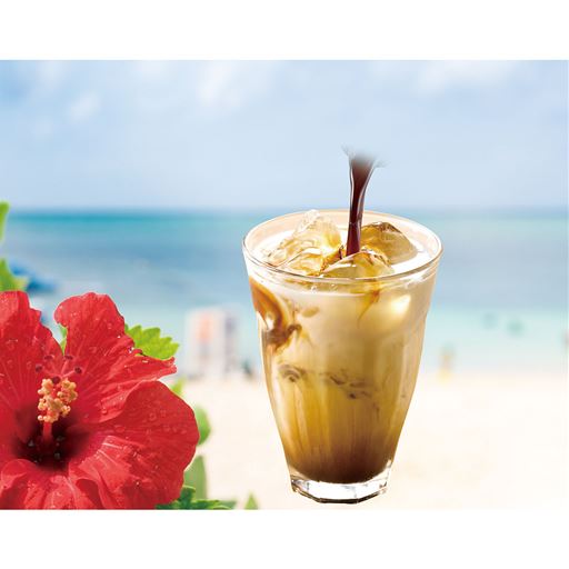 ミルクと合わせるだけでカフェ気分 風味豊かでコク深い甘さが広がる黒糖ミルクの素