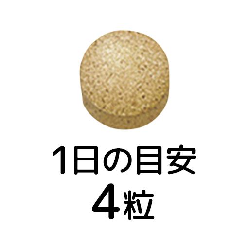 1日の目安:4粒