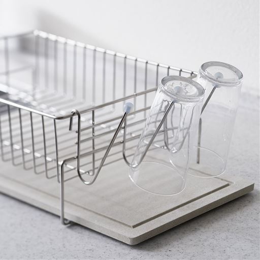 グラスホルダー(コップ立て)付き