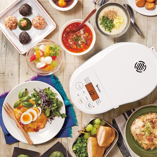 付属のレシピでさまざまなアレンジができる