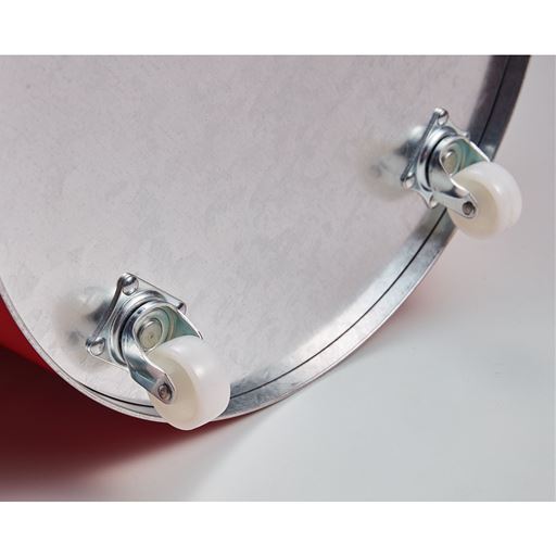 360度可動するキャスター付き。わずかな力で思い通りの方向へ移動が可能。