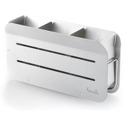 付属の箸立てはリニューアルして箸などの飛び出しを軽滅