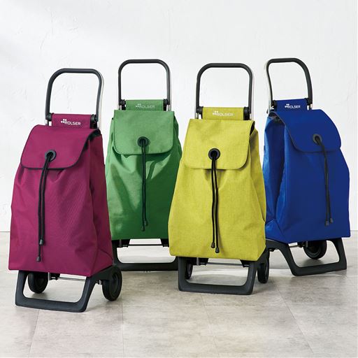 (左から)A(バーガンディ) グリーン イエロー ブルー