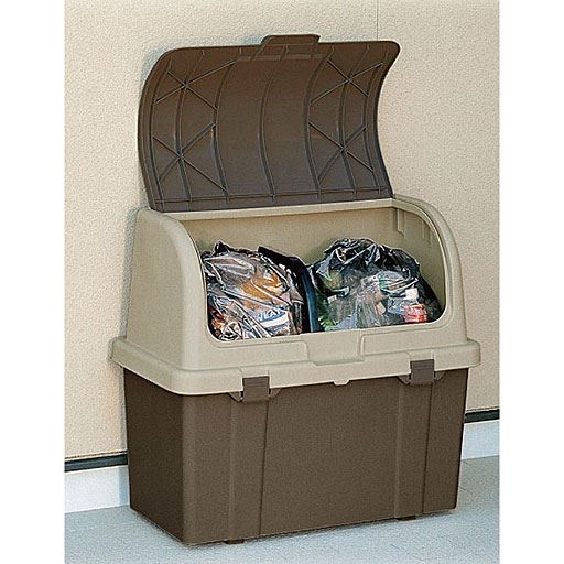 パンパンの45Lのゴミ袋が4個入ります