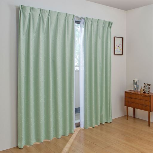 ブルーグリーン<br>※商品はカーテンです。
