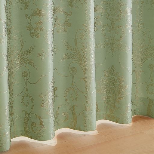 パウダーグリーン<br>風合い