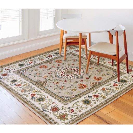 ベージュ<br>横200×縦200cm