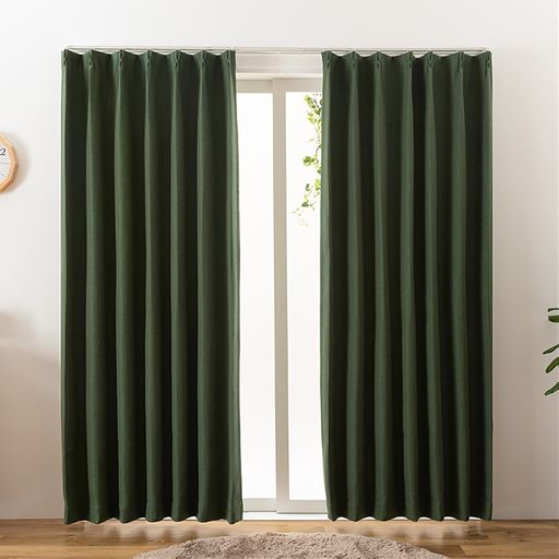 グリーン<br>気になる光をしっかりカットする1級遮光。