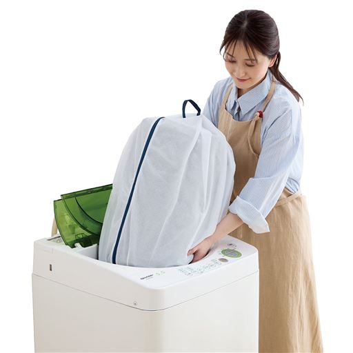 洗濯機で丸洗いOK