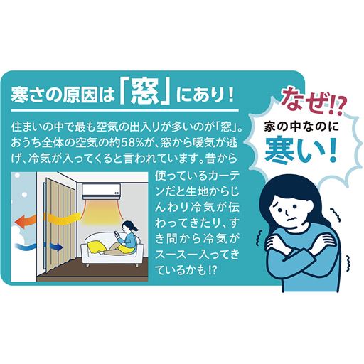 家の中なのに寒いのは「窓」に原因があるかも?