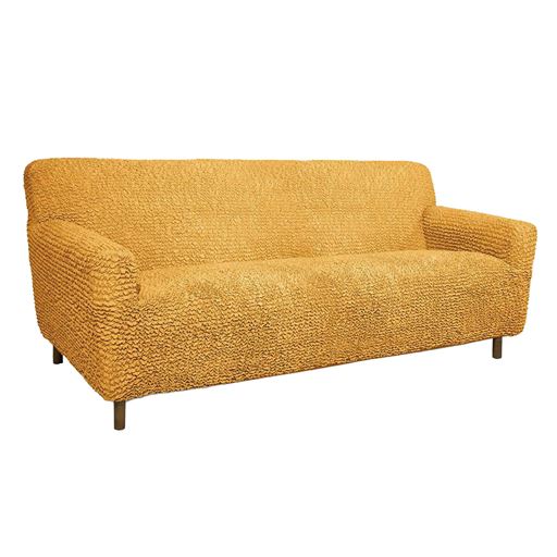 イエロー 肘ありL (3人掛け用)<br>ソファの汚れ防止にもおすすめです。