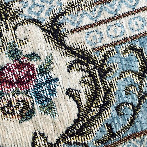 ブルー<br>生地拡大