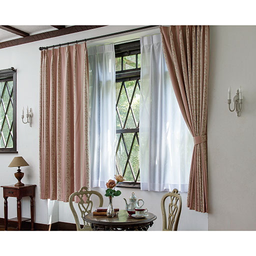 ホワイト<br>※商品はレースカーテンです。