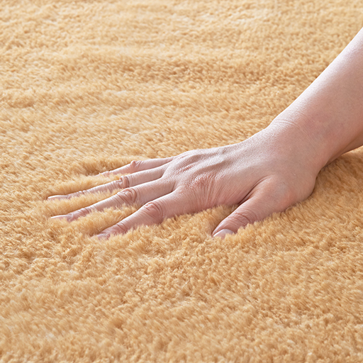 手足が埋もれるくらいふかふか! へたりにくいのも魅力。