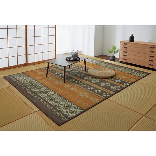 ブラウン ※このサイズは完売しました。<br>和室もおしゃれな空間に。