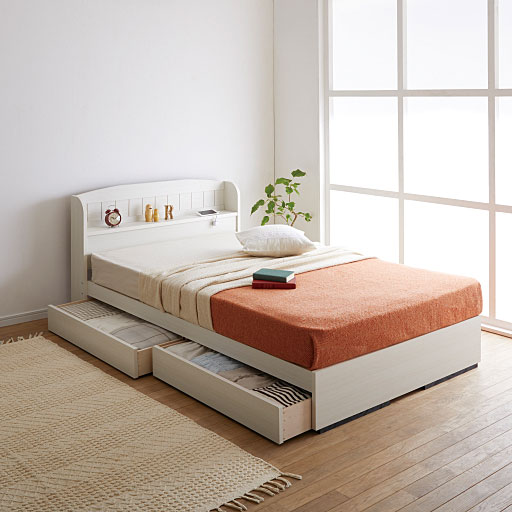 ホワイト<br>A(シングル/ボンネルマット)