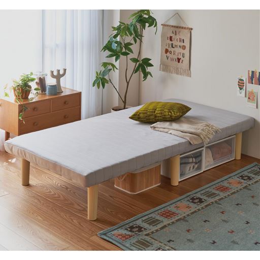 ライトグレー<br>A (ウレタンマットレス)