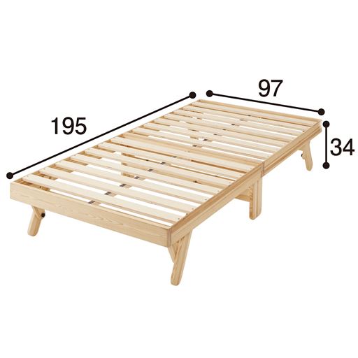 シングル ※寸法の単位はcmです。
