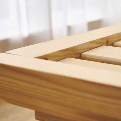 畳マットが入る部分は落とし込みになっています。