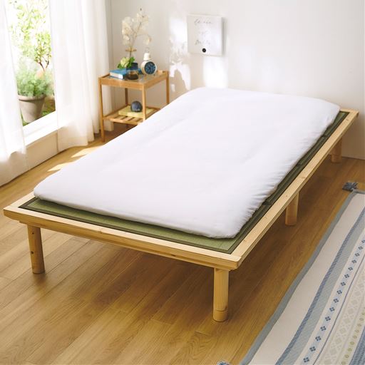 お手持ちの敷布団がそのまま使えて便利!