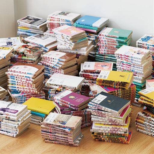 コミックが最大320冊収納可能!