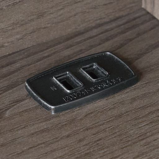 1口コンセント付き